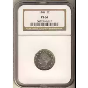 Nickel Five Cent Pieces-Liberty Head 1883-1913 (3)