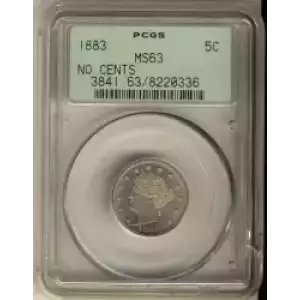 Nickel Five Cent Pieces-Liberty Head 1883-1913 (3)