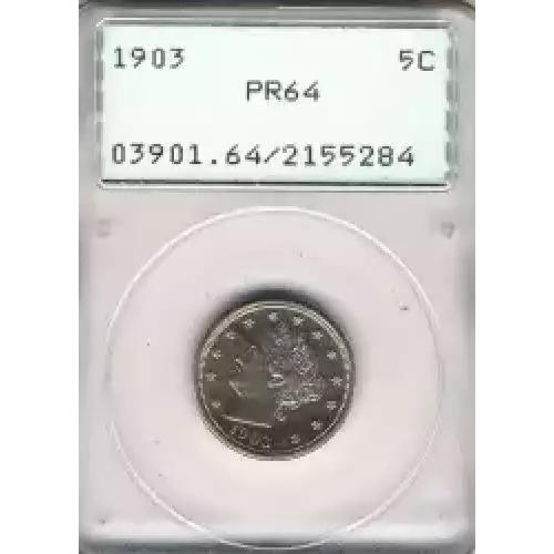 Nickel Five Cent Pieces-Liberty Head 1883-1913 (3)
