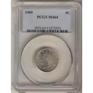 Nickel Five Cent Pieces-Liberty Head 1883-1913 (3)