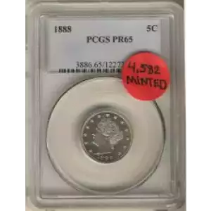 Nickel Five Cent Pieces-Liberty Head 1883-1913 (3)