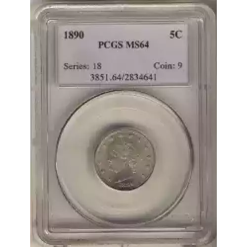 Nickel Five Cent Pieces-Liberty Head 1883-1913 (3)