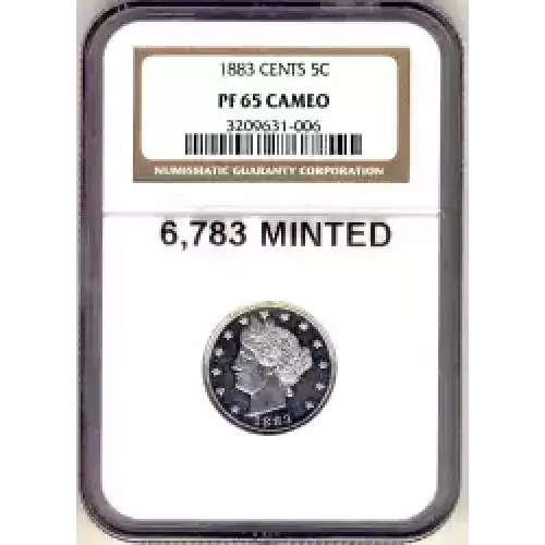 Nickel Five Cent Pieces-Liberty Head 1883-1913 (3)