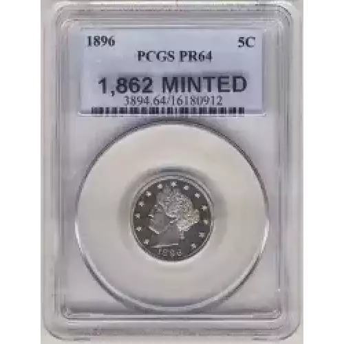 Nickel Five Cent Pieces-Liberty Head 1883-1913 (3)