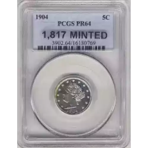 Nickel Five Cent Pieces-Liberty Head 1883-1913 (3)