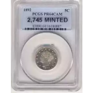 Nickel Five Cent Pieces-Liberty Head 1883-1913 (3)