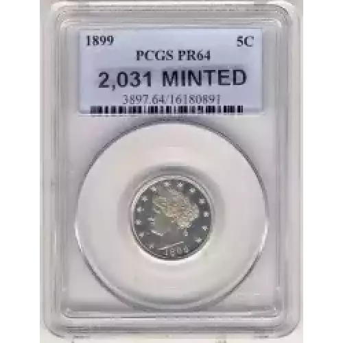 Nickel Five Cent Pieces-Liberty Head 1883-1913 (3)