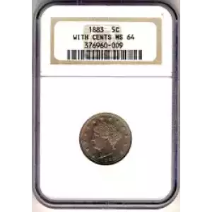 Nickel Five Cent Pieces-Liberty Head 1883-1913 (3)