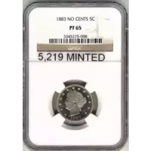 Nickel Five Cent Pieces-Liberty Head 1883-1913 (3)