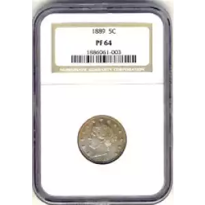 Nickel Five Cent Pieces-Liberty Head 1883-1913 (3)