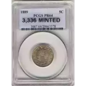 Nickel Five Cent Pieces-Liberty Head 1883-1913 (3)