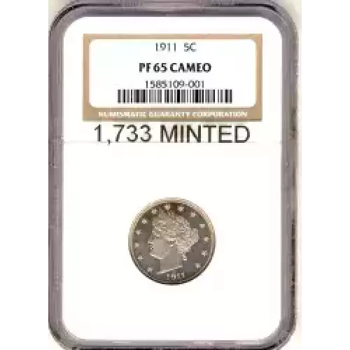 Nickel Five Cent Pieces-Liberty Head 1883-1913 (3)