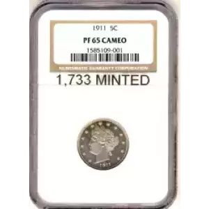 Nickel Five Cent Pieces-Liberty Head 1883-1913 (3)