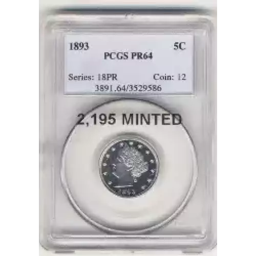 Nickel Five Cent Pieces-Liberty Head 1883-1913 (3)