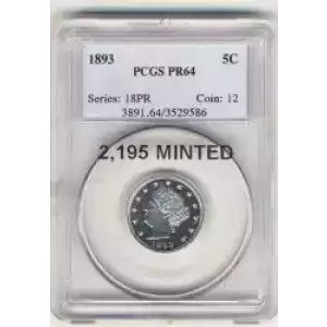 Nickel Five Cent Pieces-Liberty Head 1883-1913 (3)