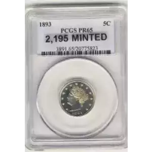 Nickel Five Cent Pieces-Liberty Head 1883-1913 (3)