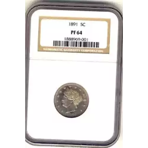 Nickel Five Cent Pieces-Liberty Head 1883-1913 (3)