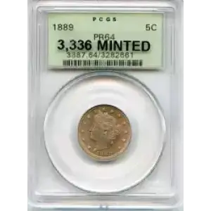 Nickel Five Cent Pieces-Liberty Head 1883-1913 (3)