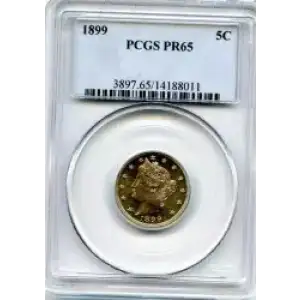 Nickel Five Cent Pieces-Liberty Head 1883-1913 (3)