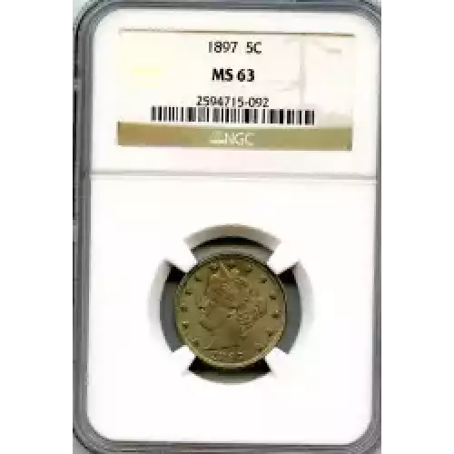 Nickel Five Cent Pieces-Liberty Head 1883-1913 (3)