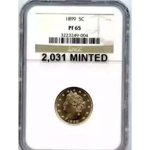 Nickel Five Cent Pieces-Liberty Head 1883-1913 (3)