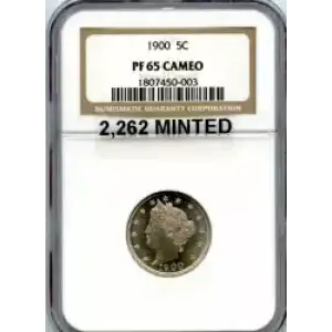 Nickel Five Cent Pieces-Liberty Head 1883-1913 (3)