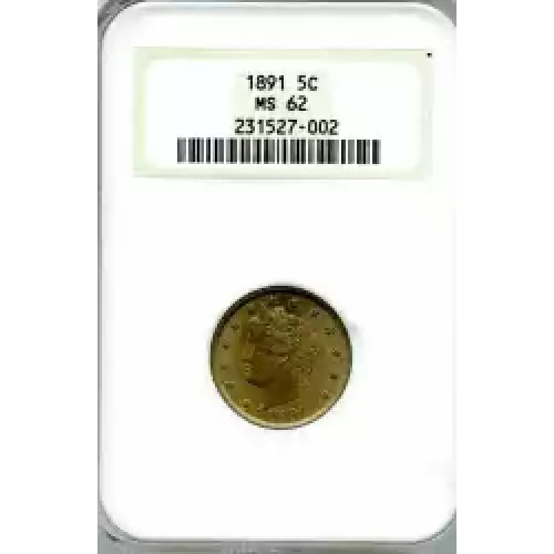 Nickel Five Cent Pieces-Liberty Head 1883-1913 (3)