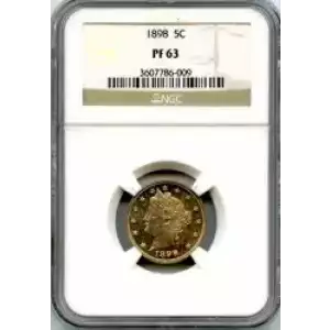 Nickel Five Cent Pieces-Liberty Head 1883-1913 (3)