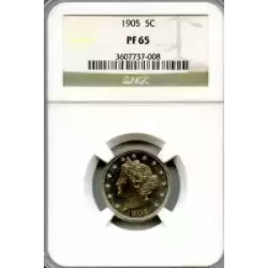 Nickel Five Cent Pieces-Liberty Head 1883-1913 (3)