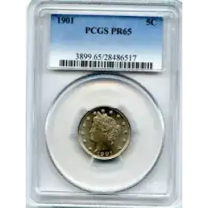 Nickel Five Cent Pieces-Liberty Head 1883-1913 (3)