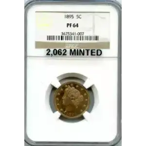 Nickel Five Cent Pieces-Liberty Head 1883-1913 (3)