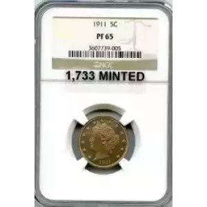 Nickel Five Cent Pieces-Liberty Head 1883-1913 (3)