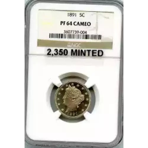 Nickel Five Cent Pieces-Liberty Head 1883-1913 (3)