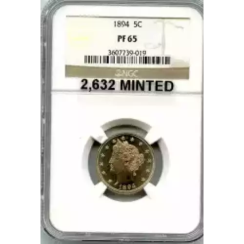 Nickel Five Cent Pieces-Liberty Head 1883-1913 (3)