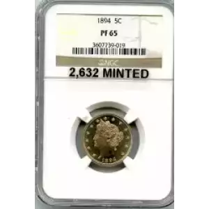 Nickel Five Cent Pieces-Liberty Head 1883-1913 (3)