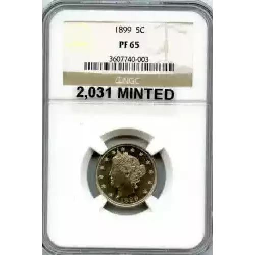 Nickel Five Cent Pieces-Liberty Head 1883-1913 (3)