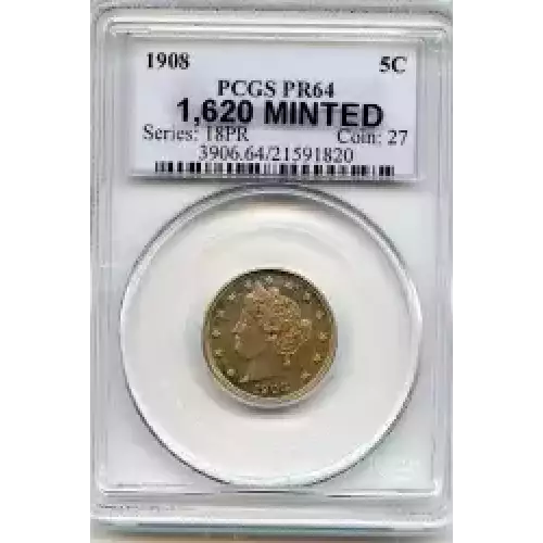 Nickel Five Cent Pieces-Liberty Head 1883-1913 (3)