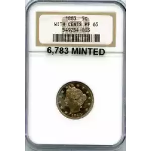 Nickel Five Cent Pieces-Liberty Head 1883-1913 (3)