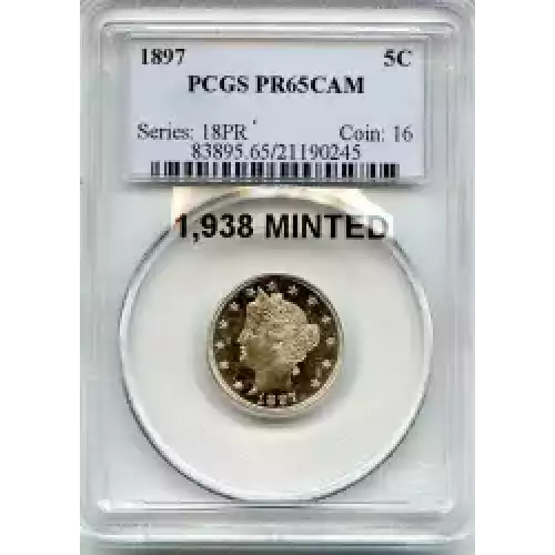 Nickel Five Cent Pieces-Liberty Head 1883-1913 (3)