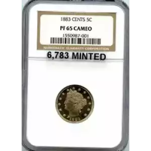 Nickel Five Cent Pieces-Liberty Head 1883-1913 (3)