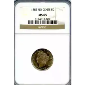 Nickel Five Cent Pieces-Liberty Head 1883-1913 (3)