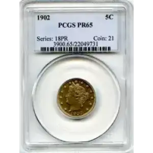 Nickel Five Cent Pieces-Liberty Head 1883-1913 (3)