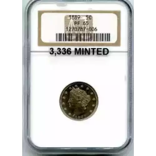 Nickel Five Cent Pieces-Liberty Head 1883-1913 (3)