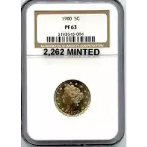 Nickel Five Cent Pieces-Liberty Head 1883-1913 (3)