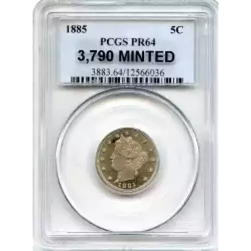 Nickel Five Cent Pieces-Liberty Head 1883-1913 (3)