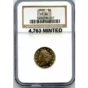 Nickel Five Cent Pieces-Liberty Head 1883-1913 (3)