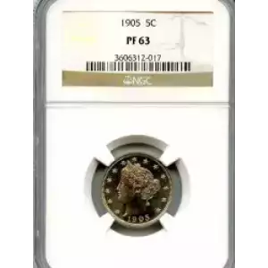 Nickel Five Cent Pieces-Liberty Head 1883-1913 (3)