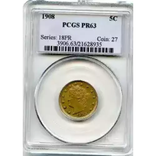 Nickel Five Cent Pieces-Liberty Head 1883-1913 (3)