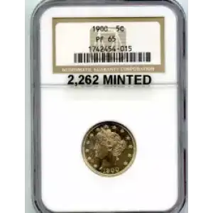 Nickel Five Cent Pieces-Liberty Head 1883-1913 (3)