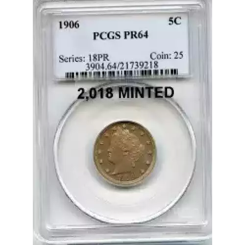 Nickel Five Cent Pieces-Liberty Head 1883-1913 (3)